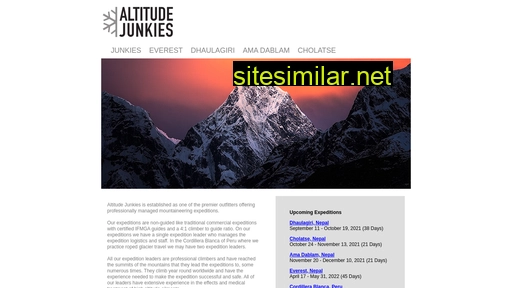Altitudejunkies similar sites