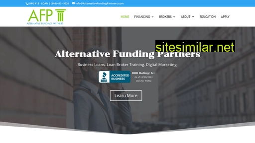 alternativefundingpartners.com alternative sites