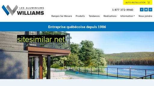 aluminiums-williams.com alternative sites