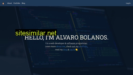 alvarobolanos.com alternative sites