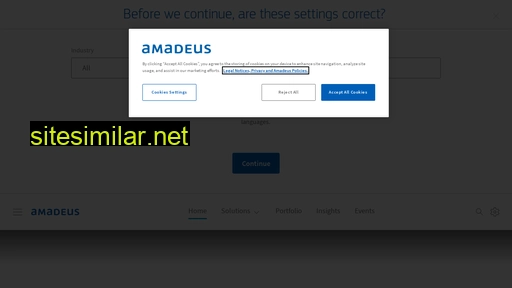 amadeus.com alternative sites