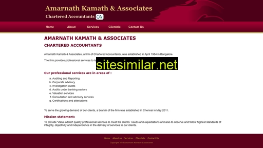 Amarnathkamath similar sites