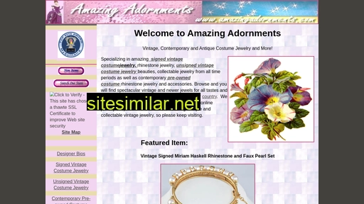 amazingadornments.com alternative sites