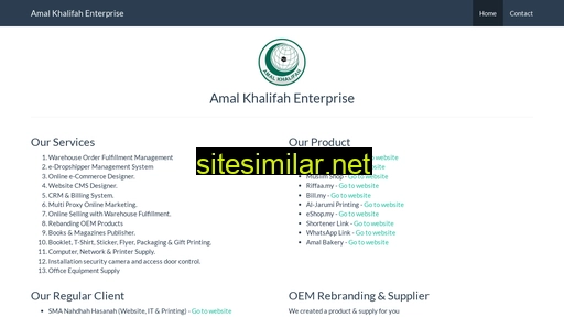amalkhalifah.com alternative sites