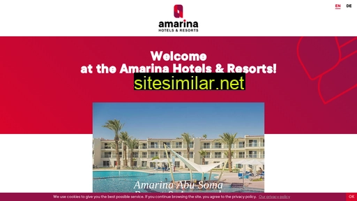 Amarinahotels similar sites