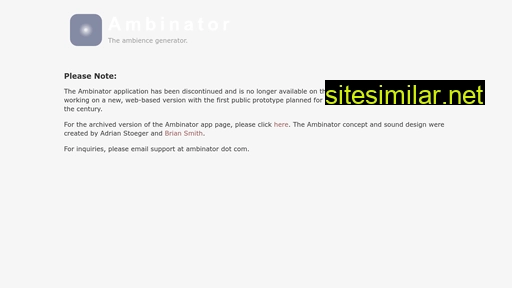 ambinator.com alternative sites