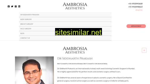 ambrosiaaesthetics.com alternative sites