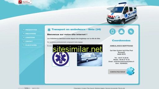 ambulance-bertrand.com alternative sites