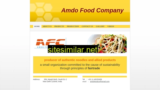 amdofood.com alternative sites