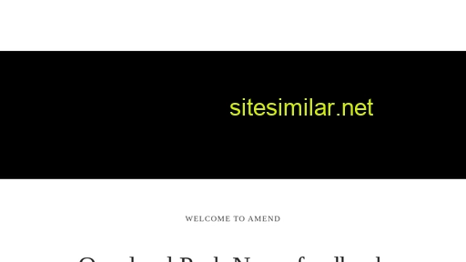 amendnc.com alternative sites