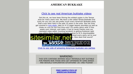 american-bukkake1.com alternative sites