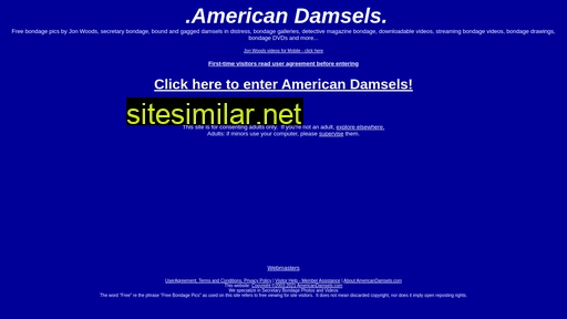 americandamsels.com alternative sites