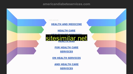 americandiabeteservices.com alternative sites