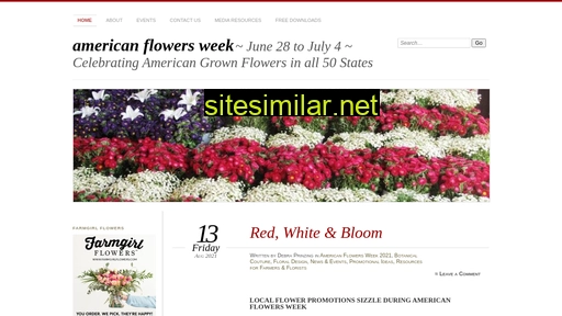 americanflowersweek.com alternative sites