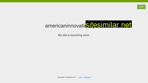 Americaninnovationsystems similar sites