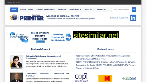 americanprinter.com alternative sites