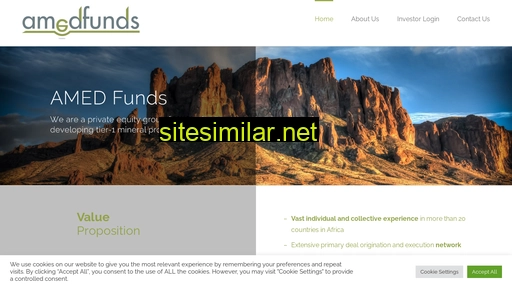 Amedfunds similar sites