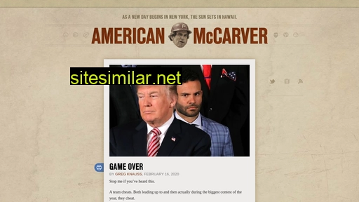 americanmccarver.com alternative sites