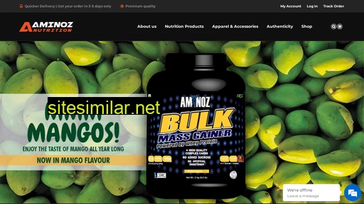 aminoznutrition.com alternative sites