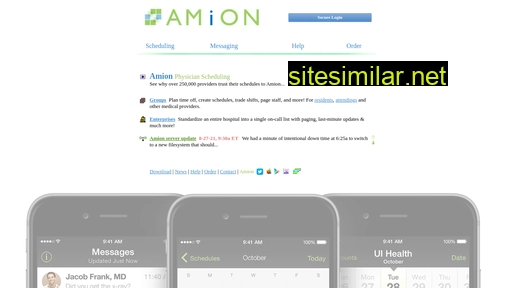 amion.com alternative sites