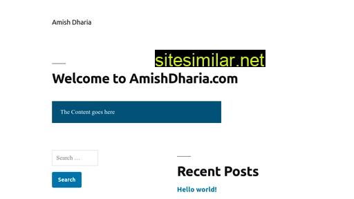 amishdharia.com alternative sites
