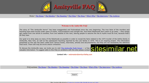 Amityvillefaq similar sites