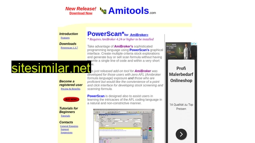 Amitools similar sites