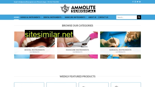 ammolitesurgical.com alternative sites