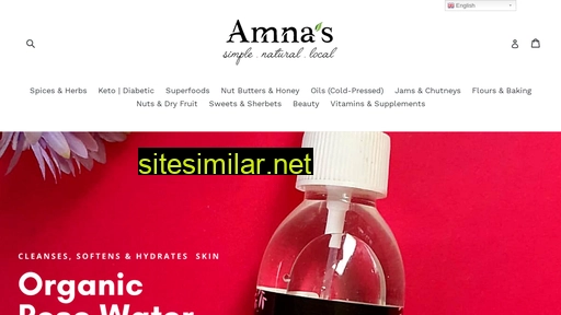 amnasorganics.com alternative sites