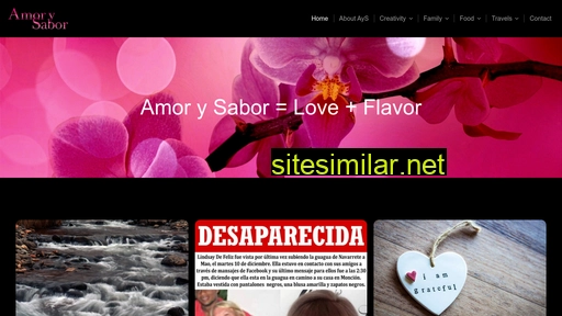 amorysabor.com alternative sites