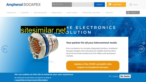 amphenol-socapex.com alternative sites