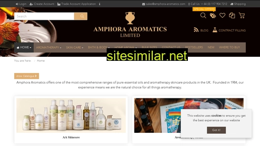amphora-aromatics.com alternative sites