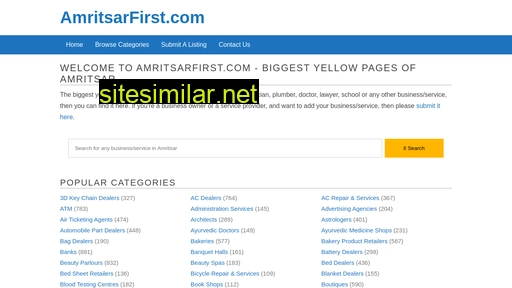 amritsarfirst.com alternative sites