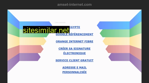 amset-internet.com alternative sites