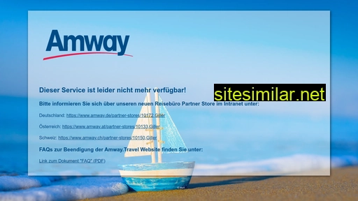 amwaytravel.com alternative sites