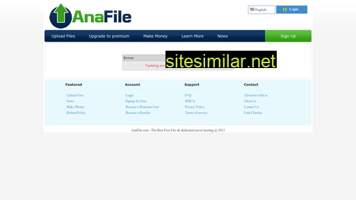Anafile similar sites