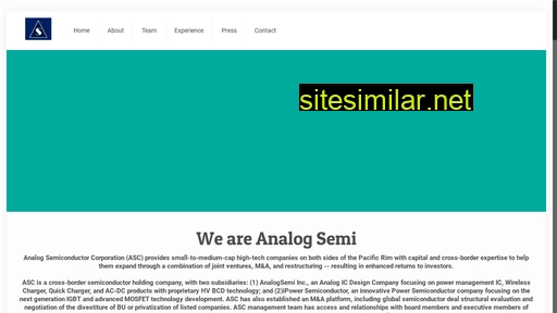 analogsemi.com alternative sites