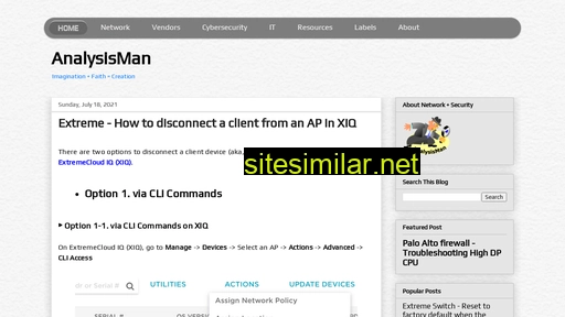 analysisman.com alternative sites