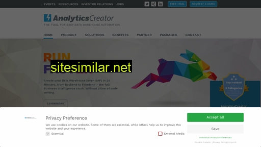 analyticscreator.com alternative sites