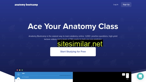 Anatomybootcamp similar sites