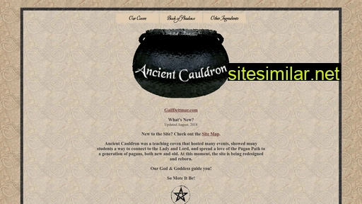 ancientcauldron.com alternative sites