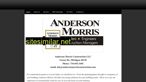 andersonmorrisconstruction.com alternative sites