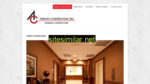 andonconstruction.com alternative sites