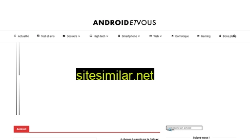 Androidetvous similar sites