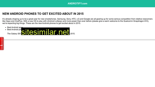 androtify.com alternative sites