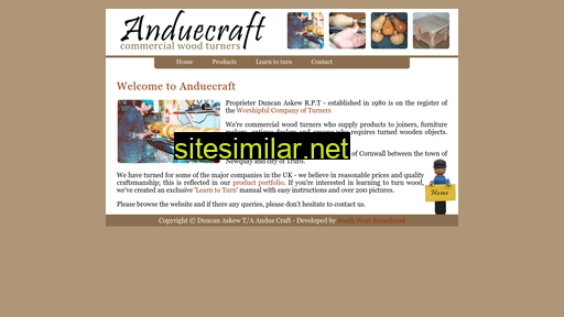 anduecraft.com alternative sites