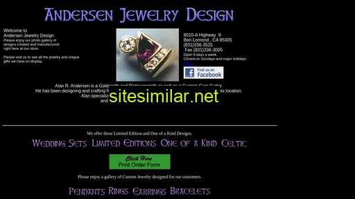 andersenjewelrydesign.com alternative sites