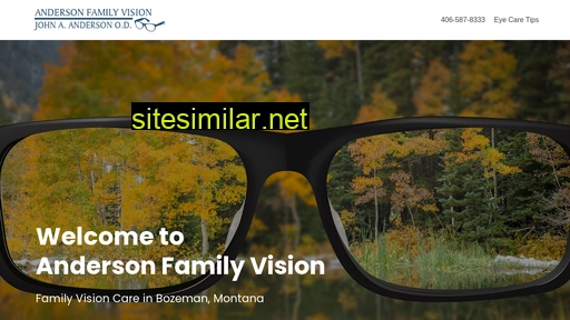 andersonfamilyvision.com alternative sites