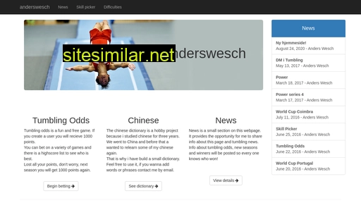 anderswesch.com alternative sites