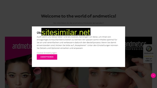 andmetics.com alternative sites